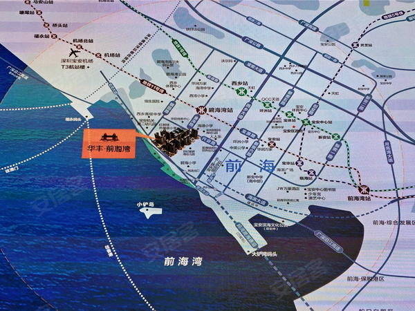 华丰前海湾，深圳华丰前海湾房价，楼盘户型，周边配套，交通地图，兴业路 - 安居客