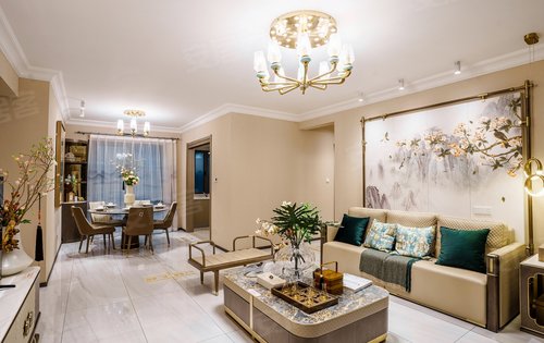 信阳碧桂园领墅140平米南北通透样板间