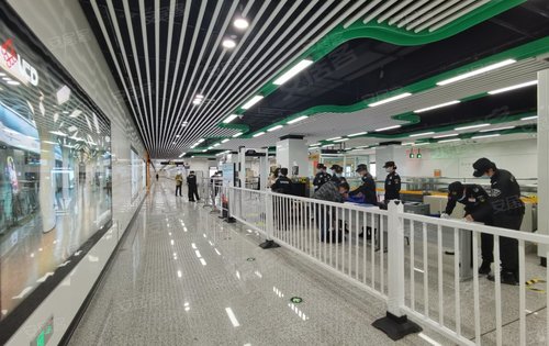 昆明地铁4号线明天开通,海屯路地铁站口,首付约16万起买两房[勾引]