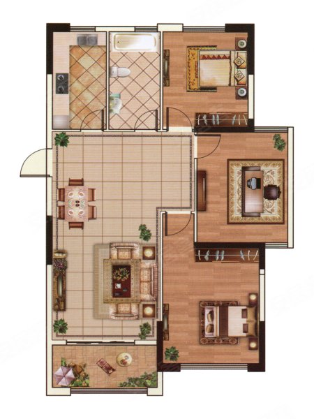 亿丰时代广场户型图