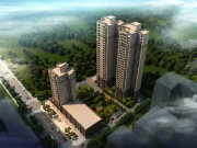 西安经济开发区文景路沿线碧玺华庭楼盘新房真实图片