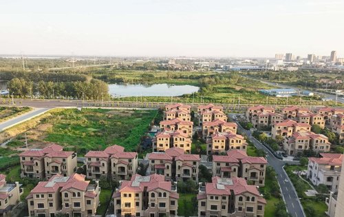 孝感碧桂园桃源动态:碧桂园桃源别墅实景图-孝感安居客