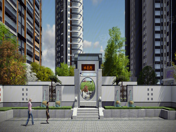 信阳浩华清水湾二三期房价,楼盘户型,周边配套,交通地图,潢川县滨河