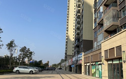 小区自带一万平商业商铺门口有200米左右的前广场现铺出售少量