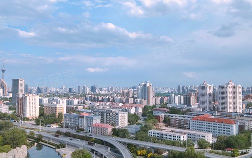 19楼房间,窗外视野实拍