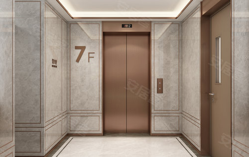 金城国际电梯间7图片