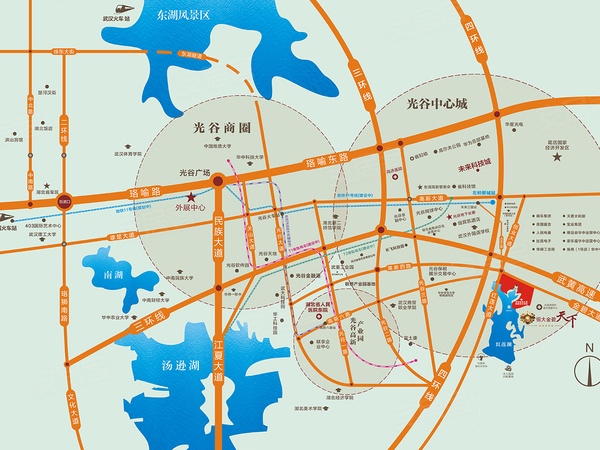 恒大金碧天下,鄂州恒大金碧天下房价,楼盘户型,周边配套,交通地图