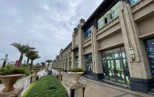 富力天禧花园动态:门口商铺区的展示-河源安居客