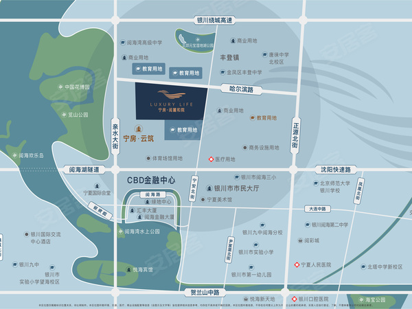 宁房阅麓和院，银川宁房阅麓和院房价，楼盘户型，周边配套，交通地图，银川市金凤区亲水北大街与哈尔滨路向东300米 - 安居客