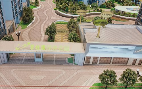 碧桂园深荟城三期动态:小区的主出入口跟车位出入口配图,欢迎咨询