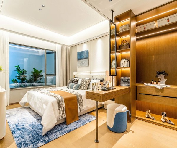 金富江山院B1户型,金富江山院3室2厅2卫1厨约129.00平米户型图,朝南朝向 - 长沙安居客
