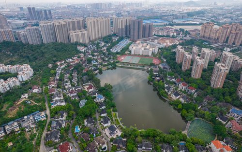 合生湖山国际动态:带你一起,另一个视角看湖山-广州安居客