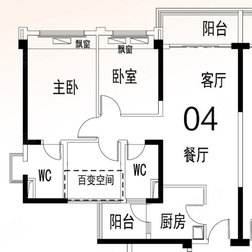 顺德碧桂园桂澜山户型图