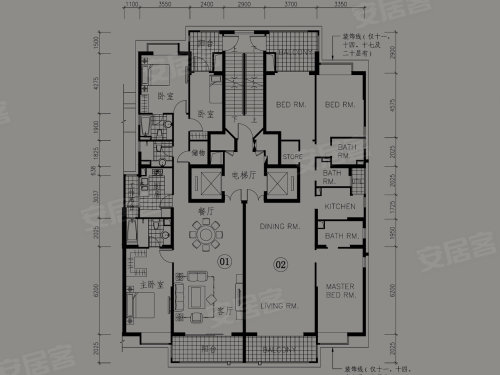 逸翠园御玺户型图