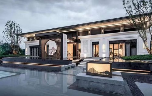 新中式建筑风格植物园纯洋房已开盘