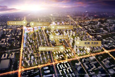 青岛胶州市新城龙湖紫都城楼盘新房真实图片