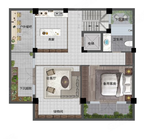万合文德上院户型图