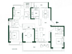 荆州楚天都市·御湖一品户型图，荆州楚天都市·御湖一品房型图，楚天都市·御湖一品原始户型图大全 - 安居客