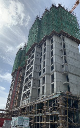 雍城天悦项目6月份工程进度播报