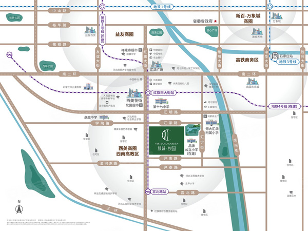 绿城·悦园,石家庄绿城·悦园房价,楼盘户型,周边配套,交通地图,红旗大街西美花街南行800米路东 - 安居客