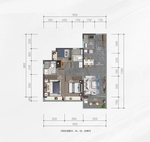 一湾云璟·观境,3室2厅2卫,vivo全球总部旁,一湾云璟3#-1单元-18-1806 - 安居客