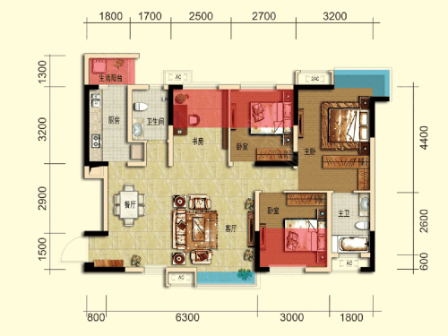 龙城半岛户型图