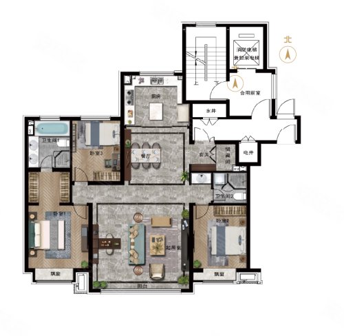 万科星光城户型图