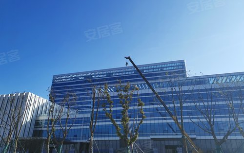 项目门口配套办公楼双创大厦