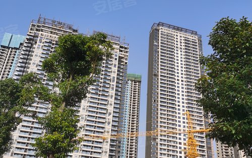 禹洲朗廷元著动态:8-9-10号楼交房在即,外立面都快做好了.-武汉安居客