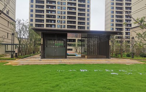 二期小区景观会客厅实拍哦
