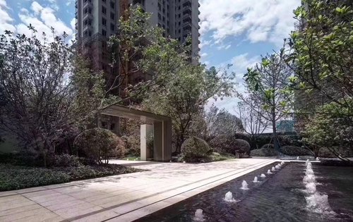 华发中城荟中央首府动态:项目一期园林景观-武汉安居客