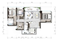成都天府公园未来城户型图，成都天府公园未来城房型图，天府公园未来城原始户型图大全 - 安居客
