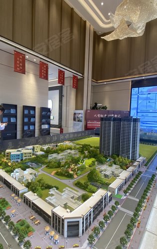 东原启城三期沙盘图三期即将首开