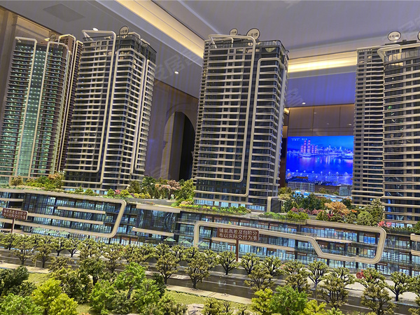 长嘉汇商铺规划沙盘