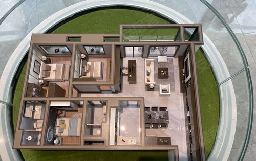 售楼处户型模型