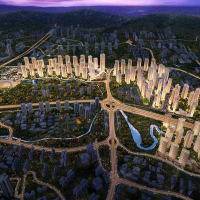 重庆融汇温泉城未来里图片