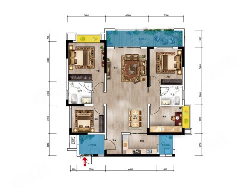 惠邦·学府世家户型图