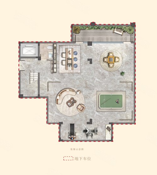 绍兴棠颂和鸣303㎡户型,绍兴棠颂和鸣别墅约303.00平米户型图,朝南朝向 - 绍兴安居客