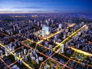 西安高新科技路高新时代广场楼盘新房真实图片