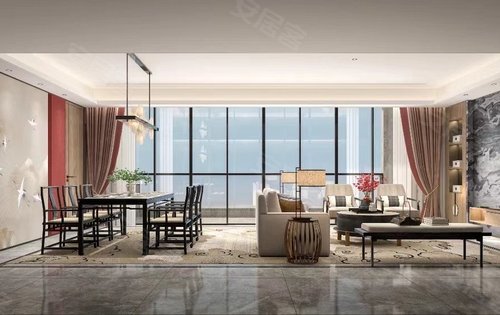 180横厅的客厅餐厅!