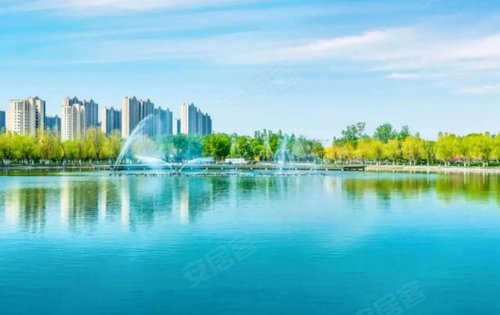 北京潮白河孔雀城图片