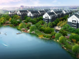 顺城锦湖湾位于著名风景名胜区——锦溪古镇。