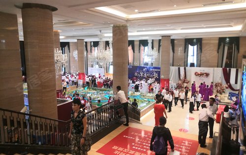 人山人海抢房团