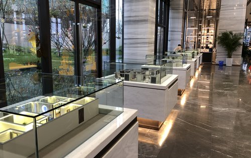 3000平的超大售楼部