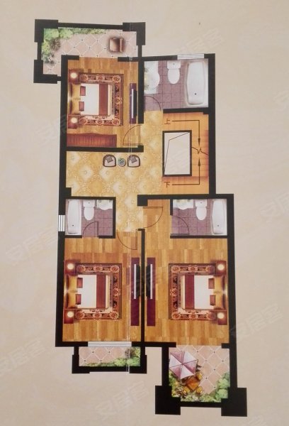 御景名仕苑户型图