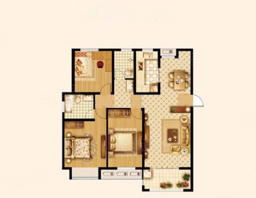 港利上城国际户型图