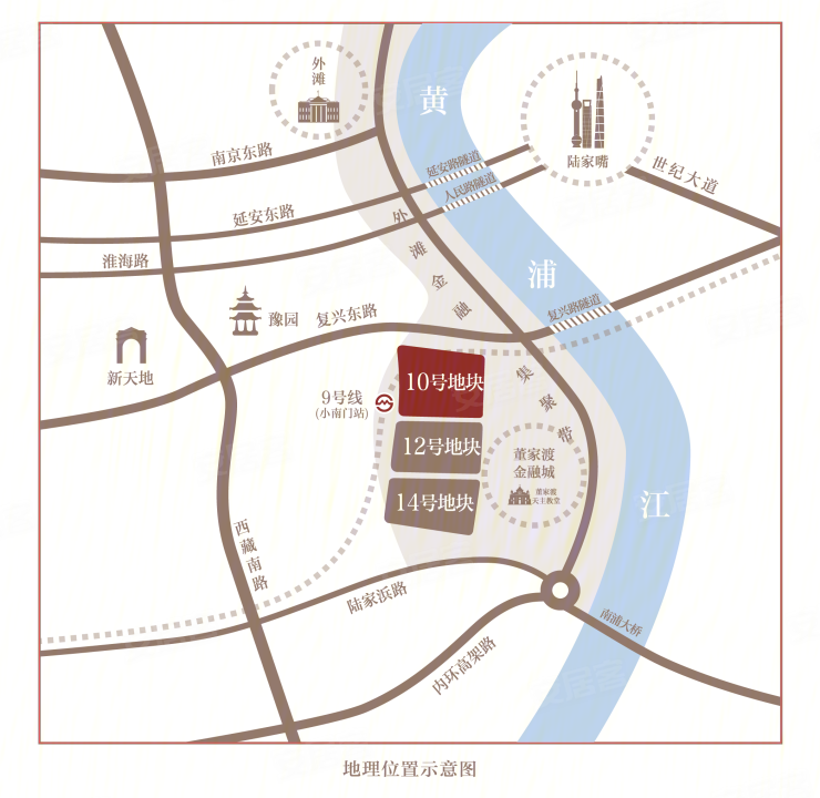 融创外滩壹号院,上海融创外滩壹号院房价,楼盘户型,周边配套,董家渡路399弄-58安居客