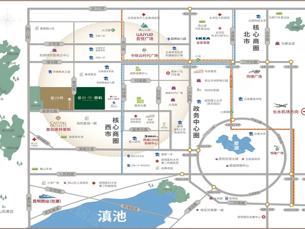 义承金川翠屿，昆明义承金川翠屿房价，楼盘户型，周边配套，交通地图，海源北路与慧谷路交叉口 - 安居客