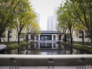 重慶兩江新區中央公園綠城春溪雲廬樓盤新房真實圖片