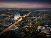 西安经济开发区文景路沿线富尔顿国际财富中心楼盘新房真实图片